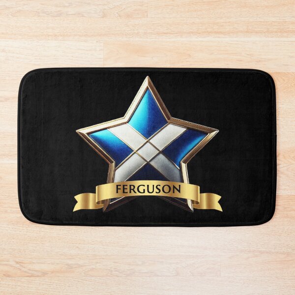 Item preview, Ferguson Star Crest  Scottish Saltire Glory designed and sold by Highlandkings.