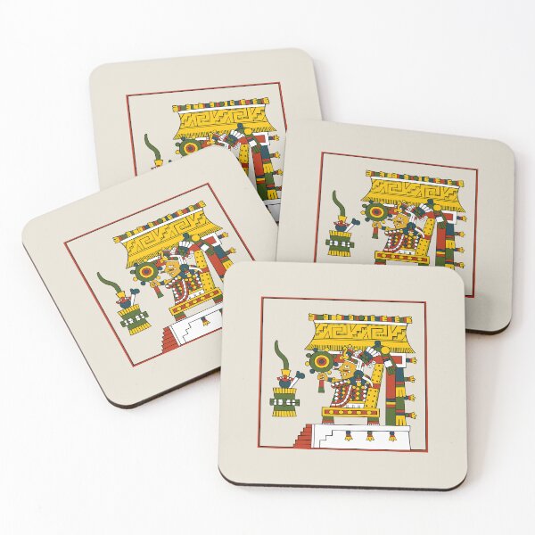Item preview, Xochipilli - Aztec God of Dance, Music and Flowers designed and sold by kernowerno.