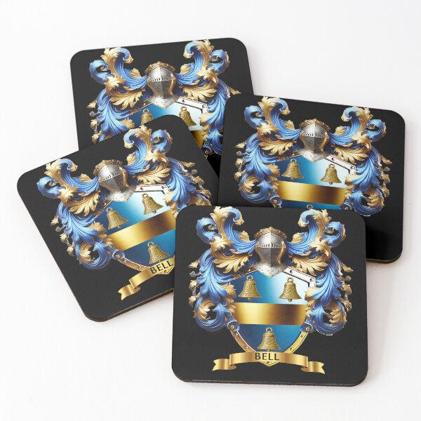 Item preview, Bell Family Crest  Golden Legacy of Sound and Strength designed and sold by Highlandkings.