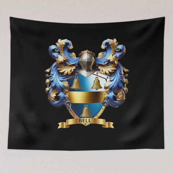 Item preview, Bell Family Crest  Golden Legacy of Sound and Strength designed and sold by Highlandkings.