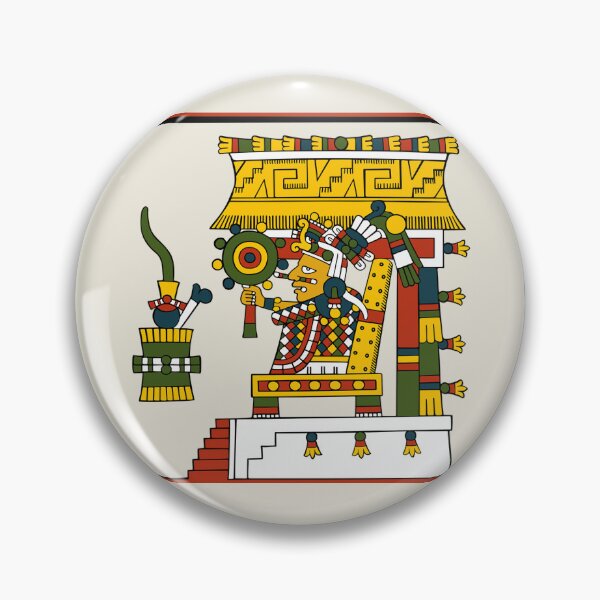 Item preview, Xochipilli - Aztec God of Art and Song designed and sold by kernowerno.
