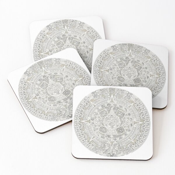 Item preview, Granite Effect Aztec Sun Stone designed and sold by kernowerno.