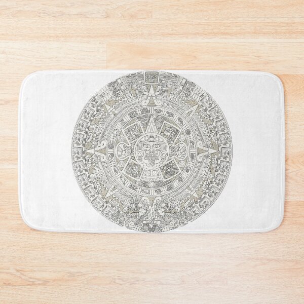 Item preview, Granite Effect Aztec Sun Stone designed and sold by kernowerno.