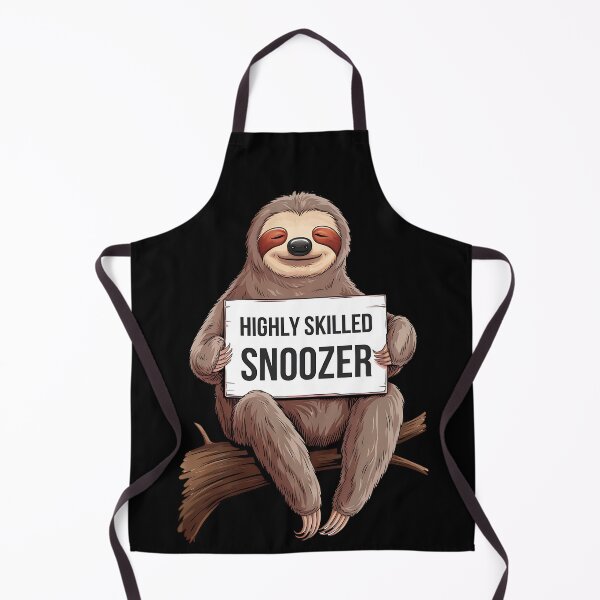 Item preview, Highly Skilled Snoozer Sloth  designed and sold by Bliss Find And Design.