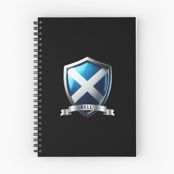 Item preview, Bell Scotland Shield  Saltire Edition with Clan Banner designed and sold by Highlandkings.