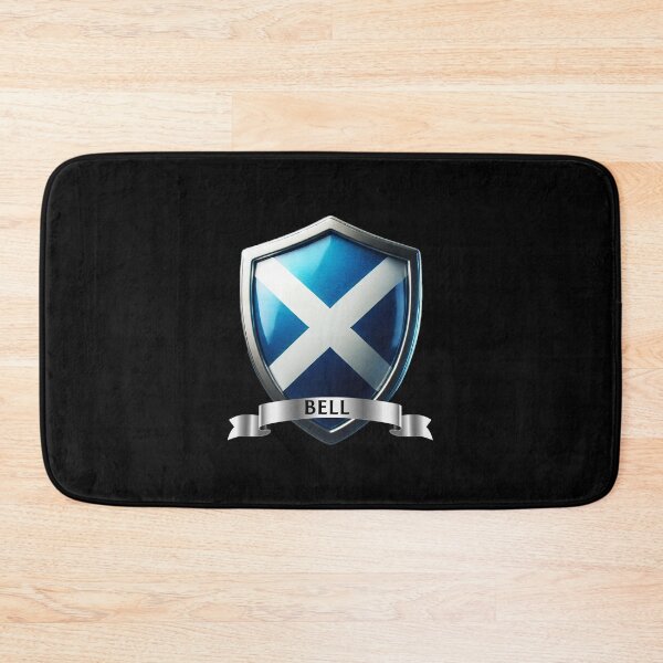 Item preview, Bell Scotland Shield  Saltire Edition with Clan Banner designed and sold by Highlandkings.