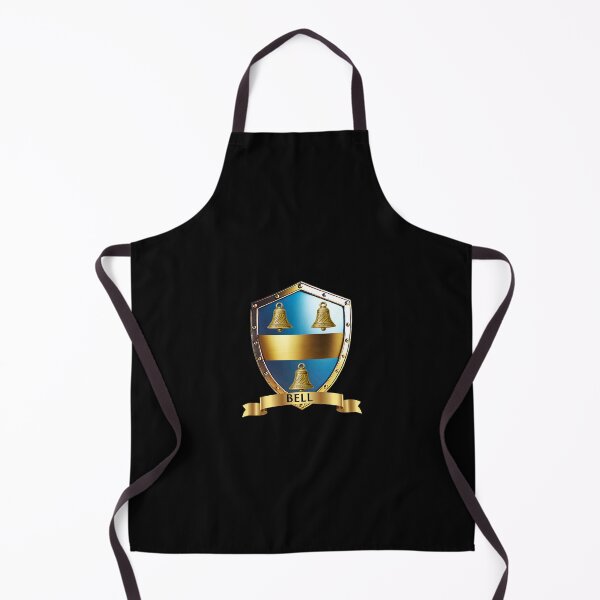 Item preview, Bell Crest Shield with Banner Regal Clan Identity Emblem designed and sold by Highlandkings.