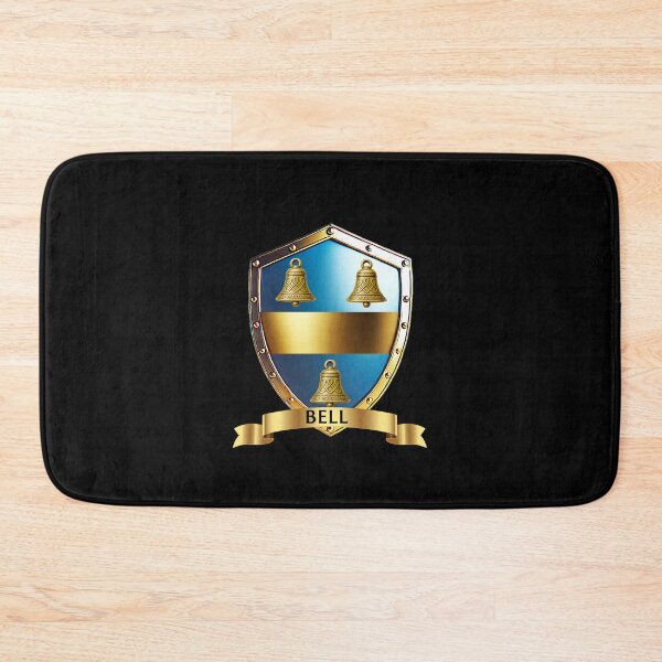 Item preview, Bell Crest Shield with Banner  Regal Clan Identity Emblem designed and sold by Highlandkings.