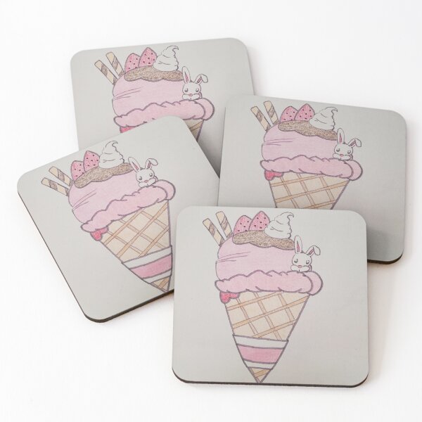 Item preview, Ice Cream Bunny designed and sold by cinemou-art.