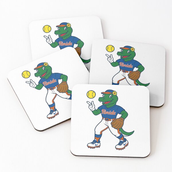 Item preview, Alberta the Alligator Softball designed and sold by Florida Girl Paper Co..