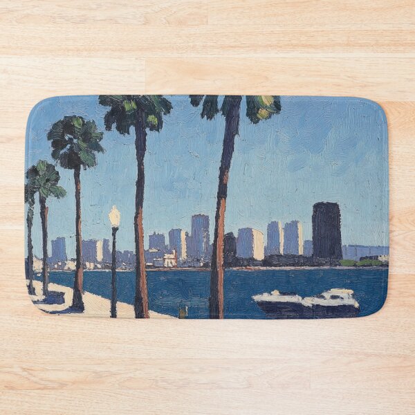 Item preview, Long Beach | Post-impressionist painting style designed and sold by ComicsFactory.