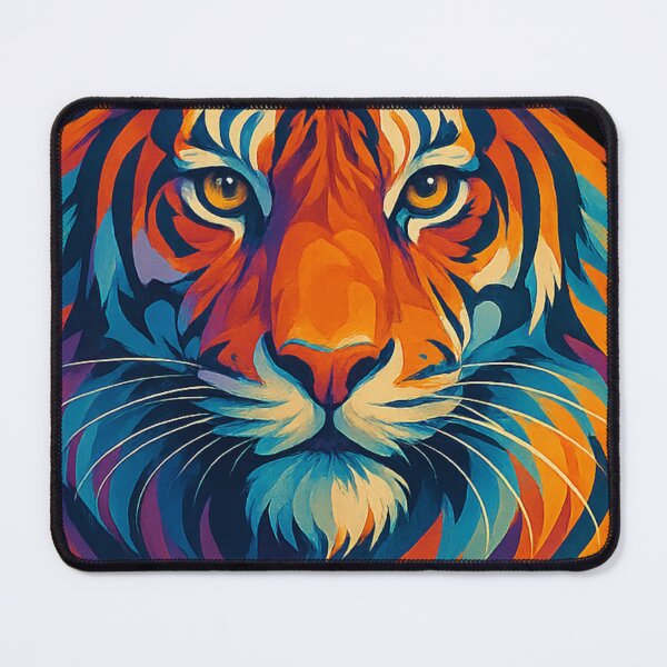 Item preview, Colorful WPAP Tiger Head – Vibrant Pop Art Design designed and sold by KINDRO.