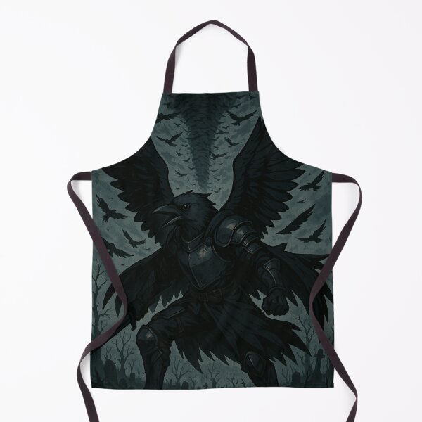 Item preview, The Raven Warden: Harbinger of Feathers and Shadow designed and sold by DibujandoPorfa.