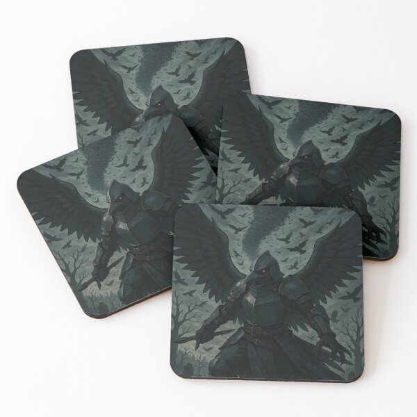 Item preview, Crow Knight: The Omen-Bearer of the Forgotten Realms designed and sold by DibujandoPorfa.
