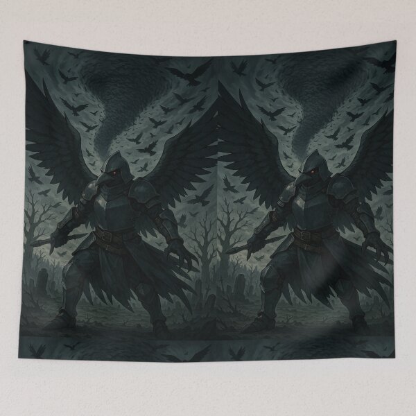 Item preview, Crow Knight: The Omen-Bearer of the Forgotten Realms designed and sold by DibujandoPorfa.