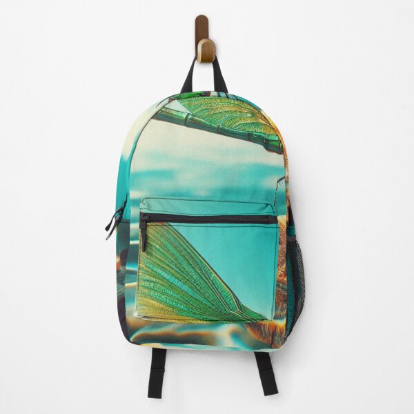 Item preview, Green Dragonfly Perched in 70s Macro Lens – Retro AI Nature Artwork for Animal Lovers on Clothing & Accessories designed and sold by knalpot-design.