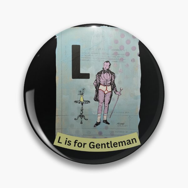 Item preview, Alphabet Flashcard - L is for Gentleman designed and sold by David Irvine.