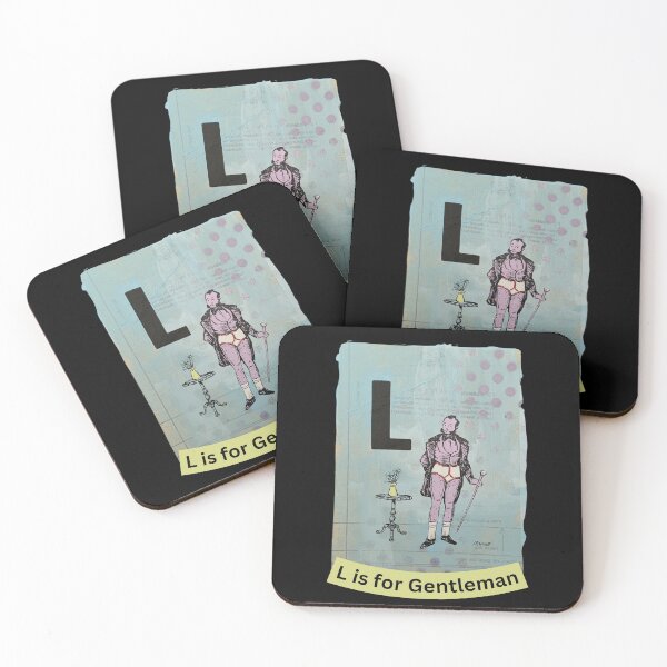 Item preview, Alphabet Flashcard - L is for Gentleman designed and sold by David Irvine.
