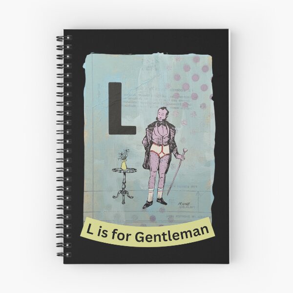 Item preview, Alphabet Flashcard - L is for Gentleman designed and sold by David Irvine.