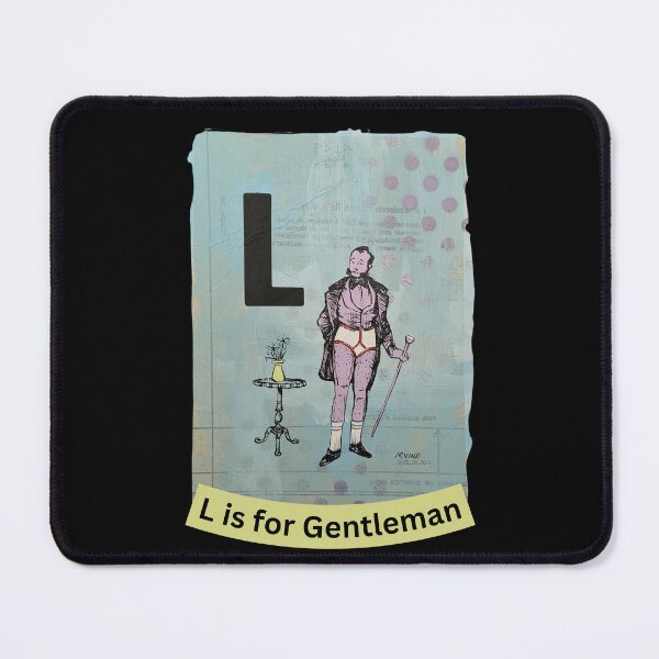 Item preview, Alphabet Flashcard - L is for Gentleman designed and sold by David Irvine.