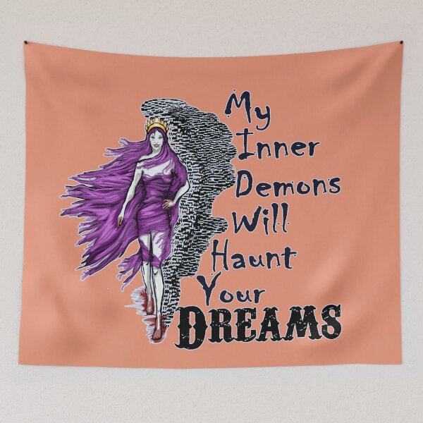 Item preview, My inner demons will haunt you designed and sold by Kyradem.