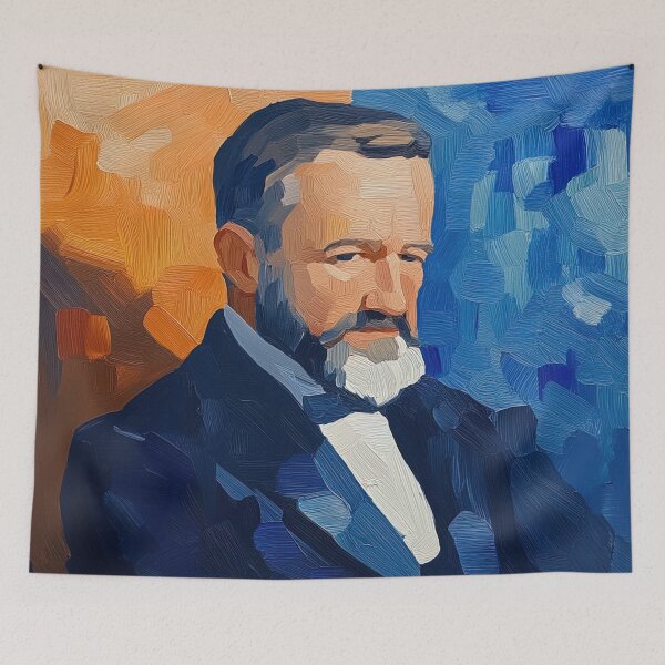 Item preview, Louis Pasteur | Post-impressionist painting style designed and sold by ComicsFactory.