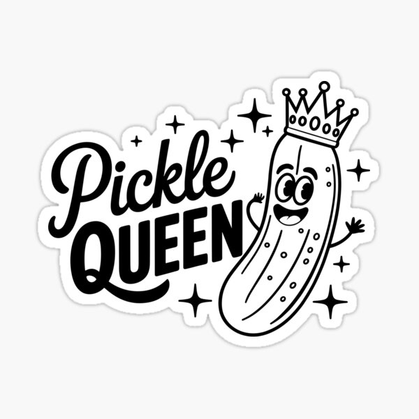 Item preview, Pickle Queen Cartoon Crown designed and sold by theartfulaspie.