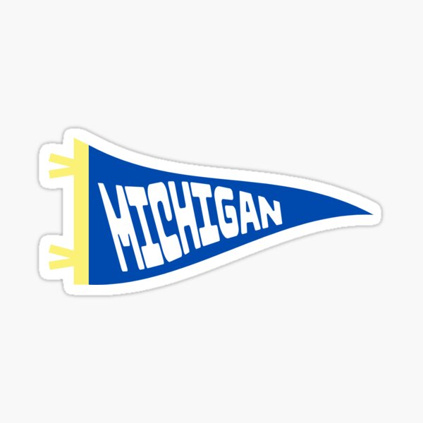 Item preview, University of Michigan Pennant Flag designed and sold by kmosierr.