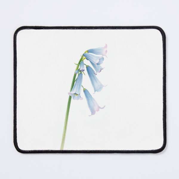 Item preview, A delicate watercolor painting of bluebell designed and sold by GentleMuse.