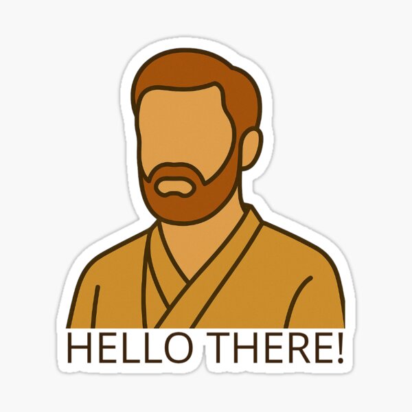 Item preview, OBI WAN - Hello there! designed and sold by PcP10.