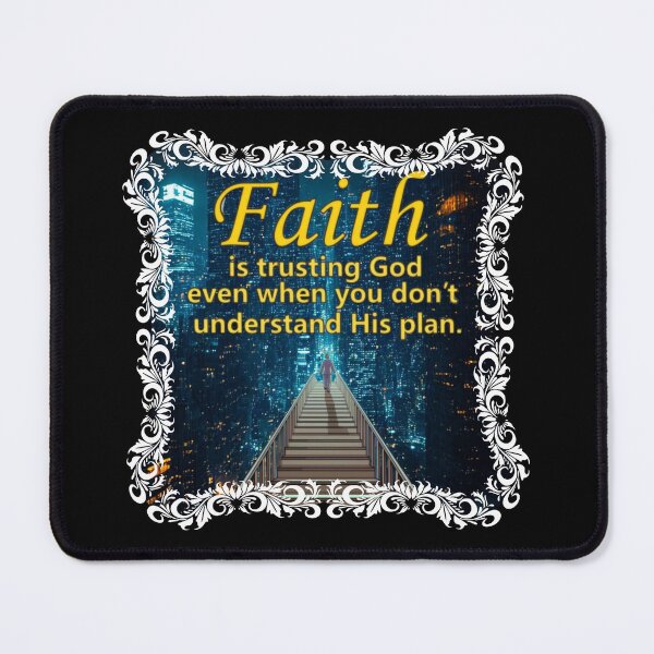 Item preview, Faith is trusting in God designed and sold by MooreGifts.
