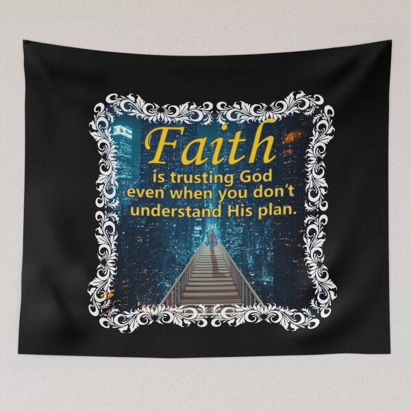 Item preview, Faith is trusting in God designed and sold by MooreGifts.