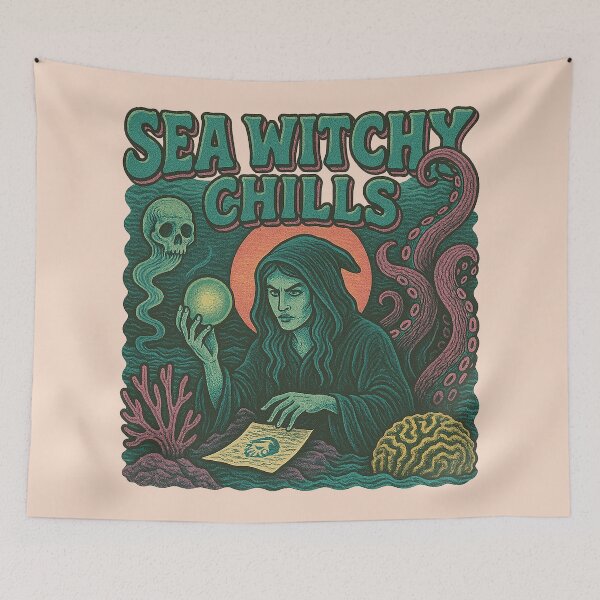 Item preview, Sea Witchy Chills Art designed and sold by zzz888.