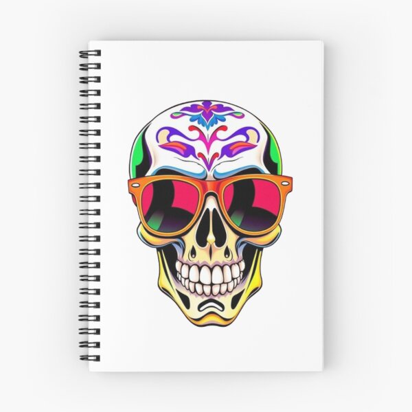 Item preview, Psychedelic Skull Vibes – by Claudio Fischer designed and sold by Nave Curious Stuff.