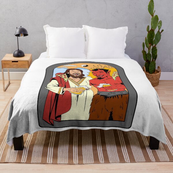 Item preview, Jesus and the Devil designed and sold by riosaygili.