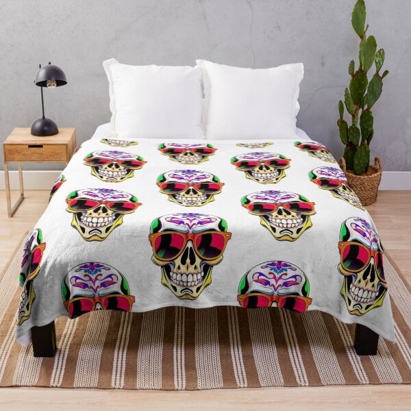 Item preview, Psychedelic Skull Vibes – by Claudio Fischer designed and sold by Nave Curious Stuff.