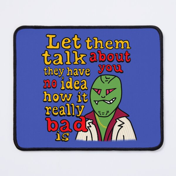 Item preview, Who's Bad? designed and sold by I Hate Humans Shop.