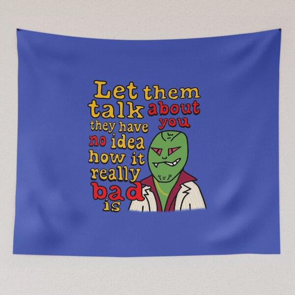 Item preview, Who's Bad?        designed and sold by I Hate Humans Shop.