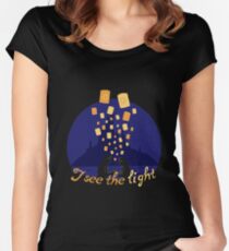 I see the light Women's Fitted Scoop T-Shirt