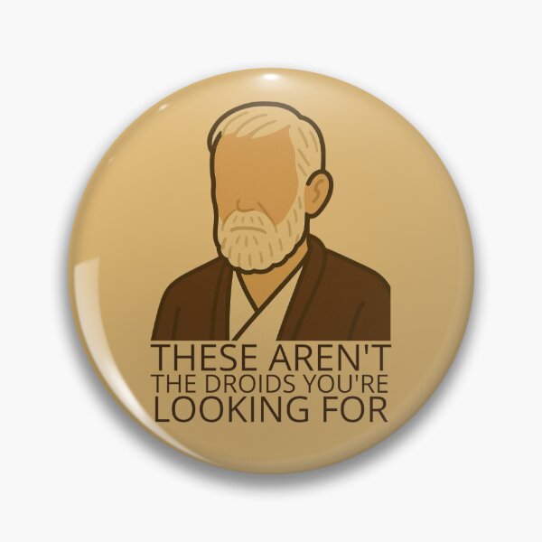 Item preview, BEN KENOBI - These aren't the droids you're looking for designed and sold by PcP10.