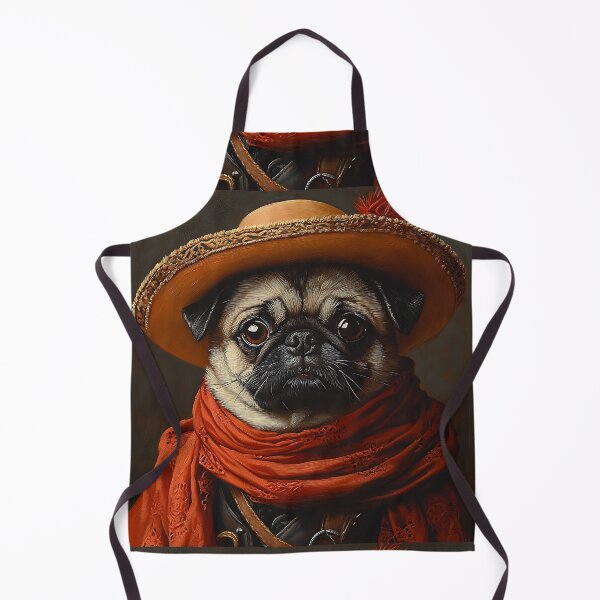 Item preview, Zapatista Pug - Cute Mexican Revolutionary Pug - Stylish Animal Art designed and sold by Chrisjeffries24.