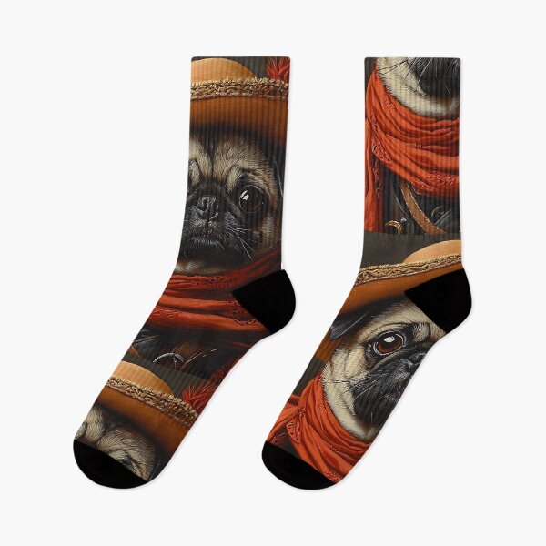 Item preview, Zapatista Pug - Cute Mexican Revolutionary Pug - Stylish Animal Art designed and sold by Chrisjeffries24.
