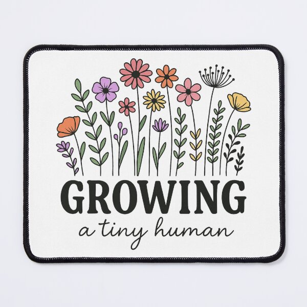 Item preview, Growing a Tiny Human, Floral Pregnancy Announcement, Plant Lover, Spring Flower Baby Reveal Maternity, Baby on the Way, Maternity Gift designed and sold by Orvista.