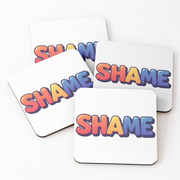 Item preview, SHAME | Bold and Expressive Statement Graphic designed and sold by Tw1nsAIArt.