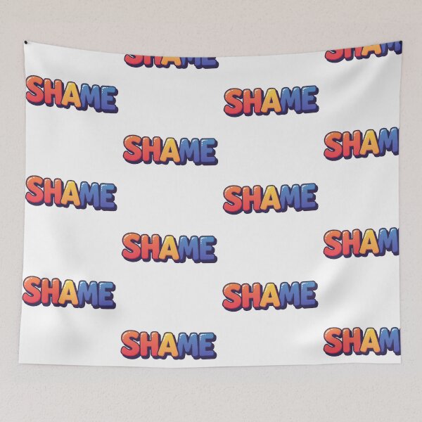 Item preview, SHAME | Bold and Expressive Statement Graphic designed and sold by Tw1nsAIArt.