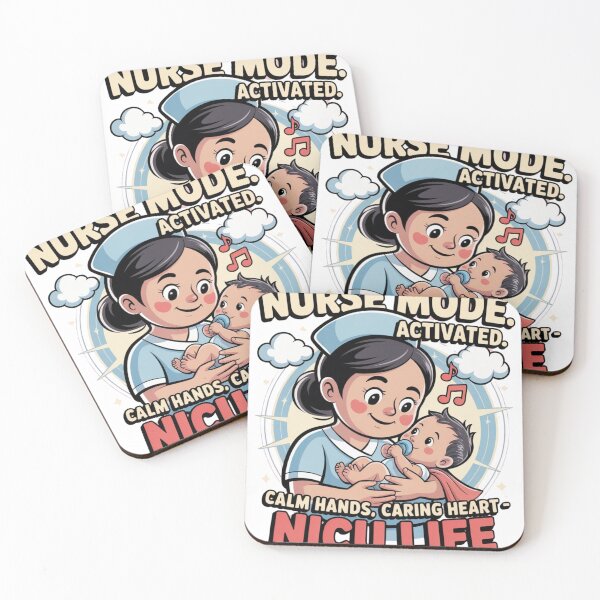 Item preview, Nurse Mode Activated – NICU Life Neonatal Nurse Design designed and sold by Giuggimade.