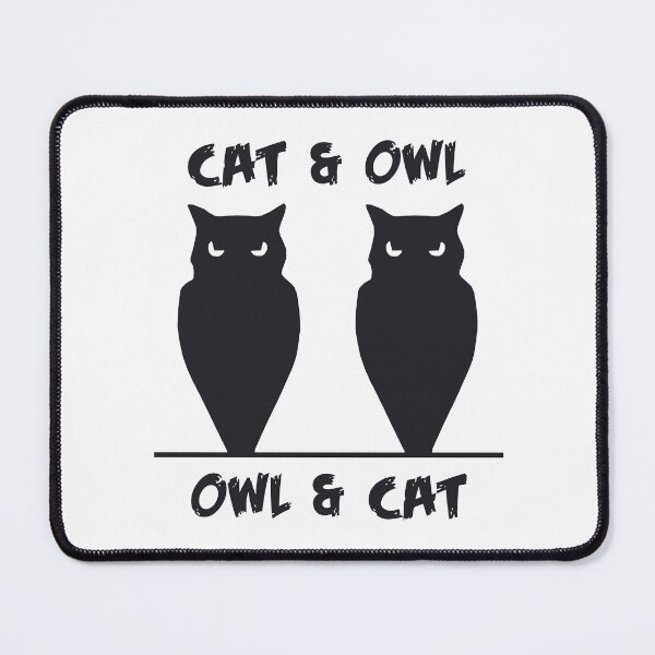 Item preview, Cat And Owl designed and sold by 300Spikes.
