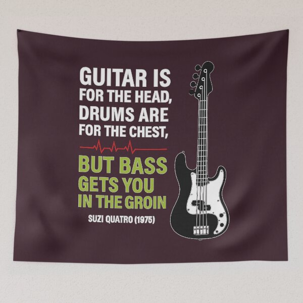 Item preview, Bass - Suzi Quatro Quote designed and sold by curseofkazar.