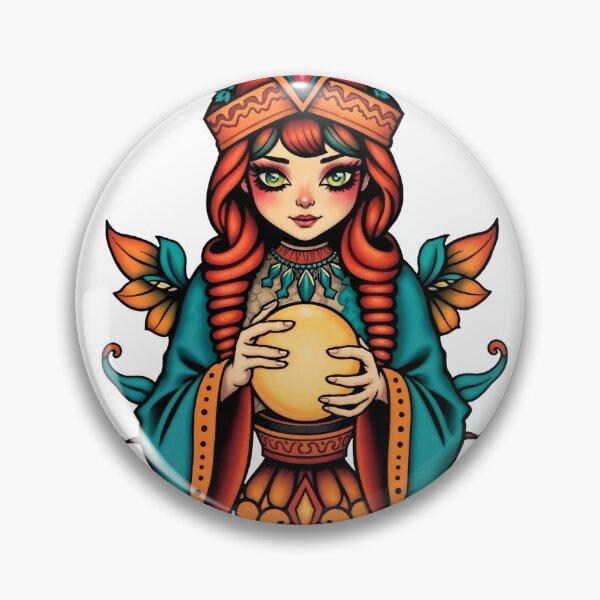 Item preview, magic fortune teller with crystal ball designed and sold by GennyBunny.