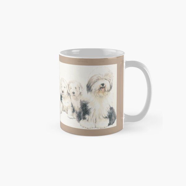 Item preview, Old English Sheepdog Puppies designed and sold by BarbBarcikKeith.